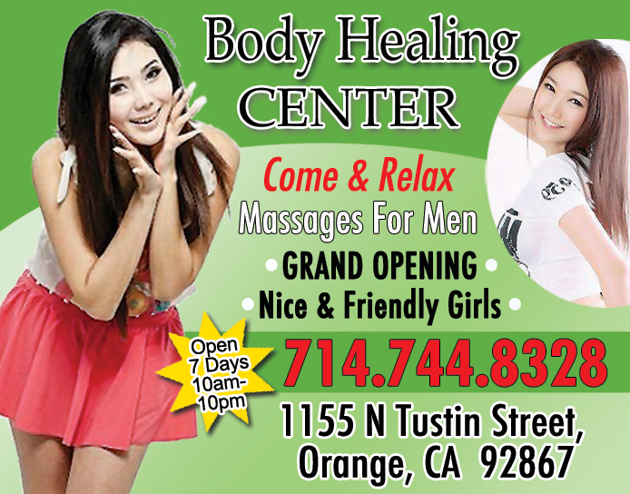 Body Healing Center Oc Massage And Spa